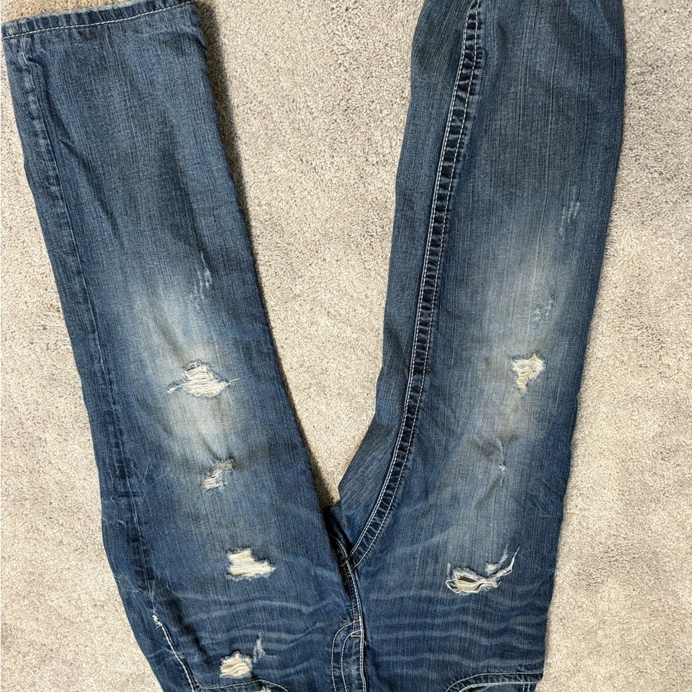 BKE Jake Men’s Jeans 33S – 34x26 Slim Straight Denim